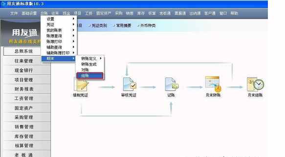 用友t3怎么反结账（用友T3反记账）